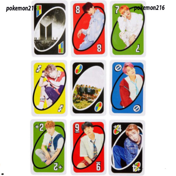 การ์ด UNO BTS*******