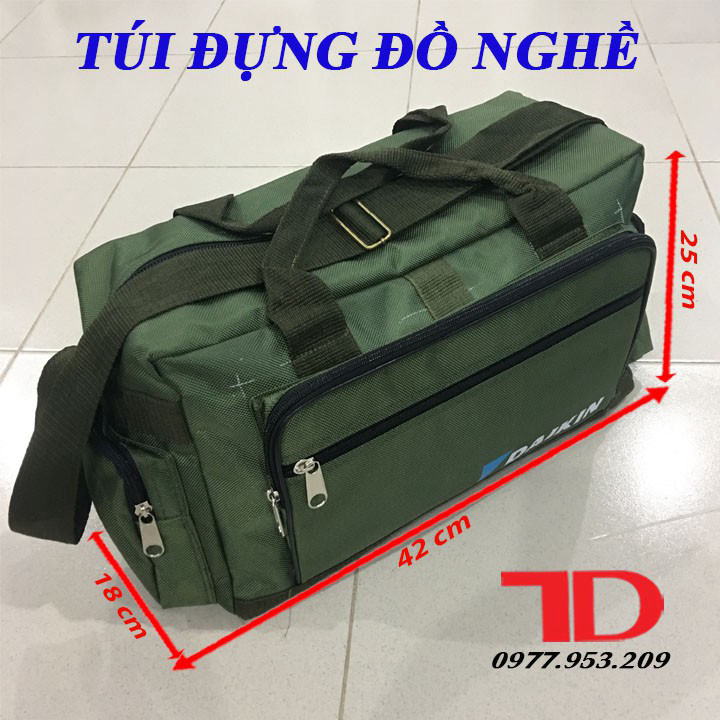 Daikin Daisy Tool Bag Medium Size Thuan Dung Soldier Blue