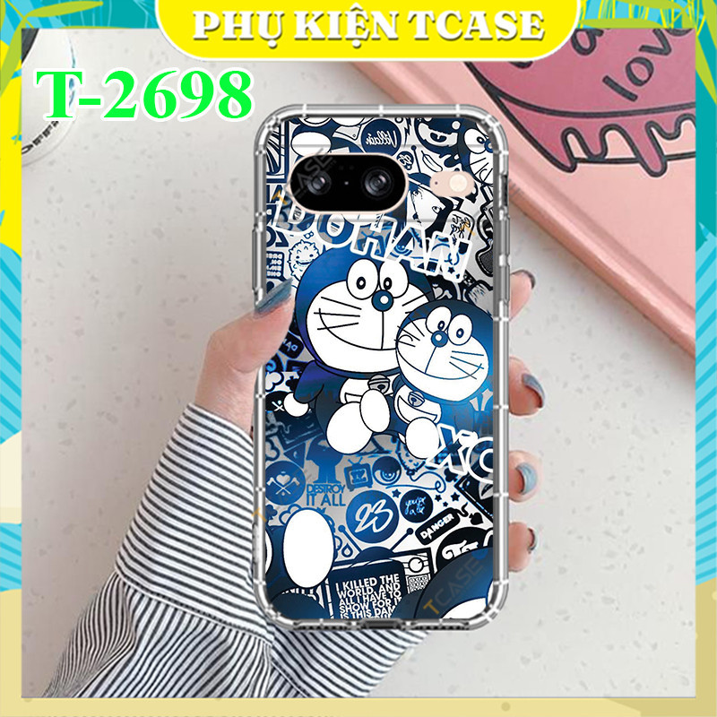 เคส Google Pixel 8, Pixel 8A, Pixel 8 Pro พร้อมพิมพ์ Doremonn - อุปกรณ์เสริม Tcase