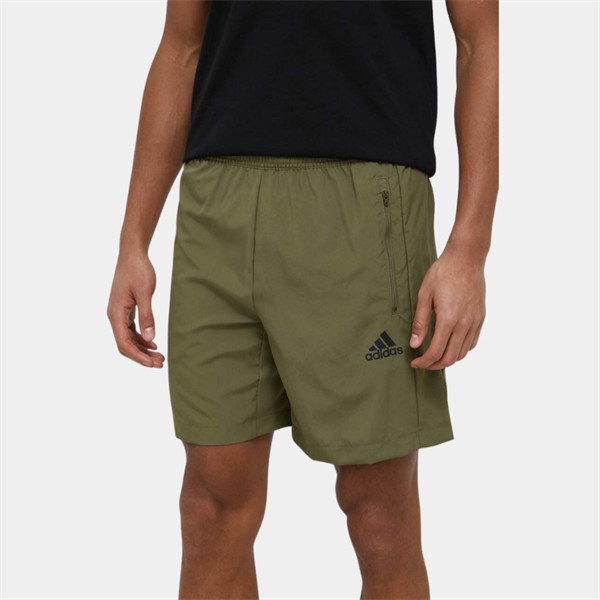 Adidas AEROREADY Designed กางเกงกีฬาผ้าทอ - สีเขียว - HC6856