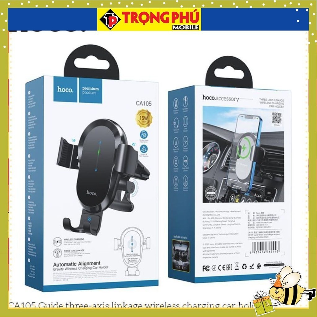 HOCO CA56 plus ชั้นวางโทรศัพท์ในรถยนต์ ที่วาง ขายดีที่สุด