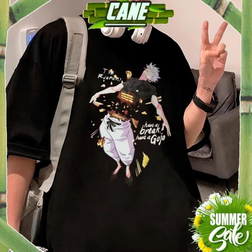 Jujutsu Kaisen: Gojo Side - Kit Cat เสื้อยืดสําหรับผู้ชาย / ผู้หญิง