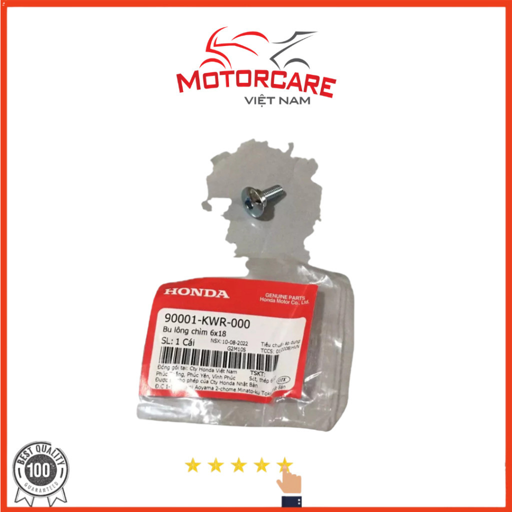 น็อตจมน้ํา 6x18 (90001-KWR-000)