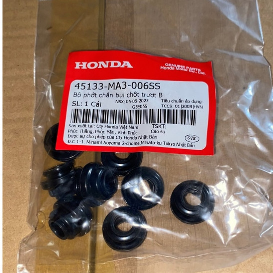 ซีลกันฝุ่นขาเลื่อน B ถุง 10 (45133-MA3-006SS)