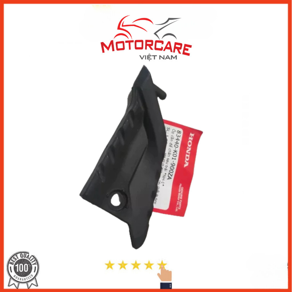 ฝาครอบพักเท้าหลังซ้าย *NH-1* (83440-K01-900ZA)