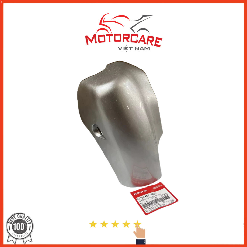 ฝาครอบโช๊คหน้าขวา | ฝาครอบไหล่ Anlpha เก่า (2002) สีเงิน *NH411M* (61200-KEV-900ZS)