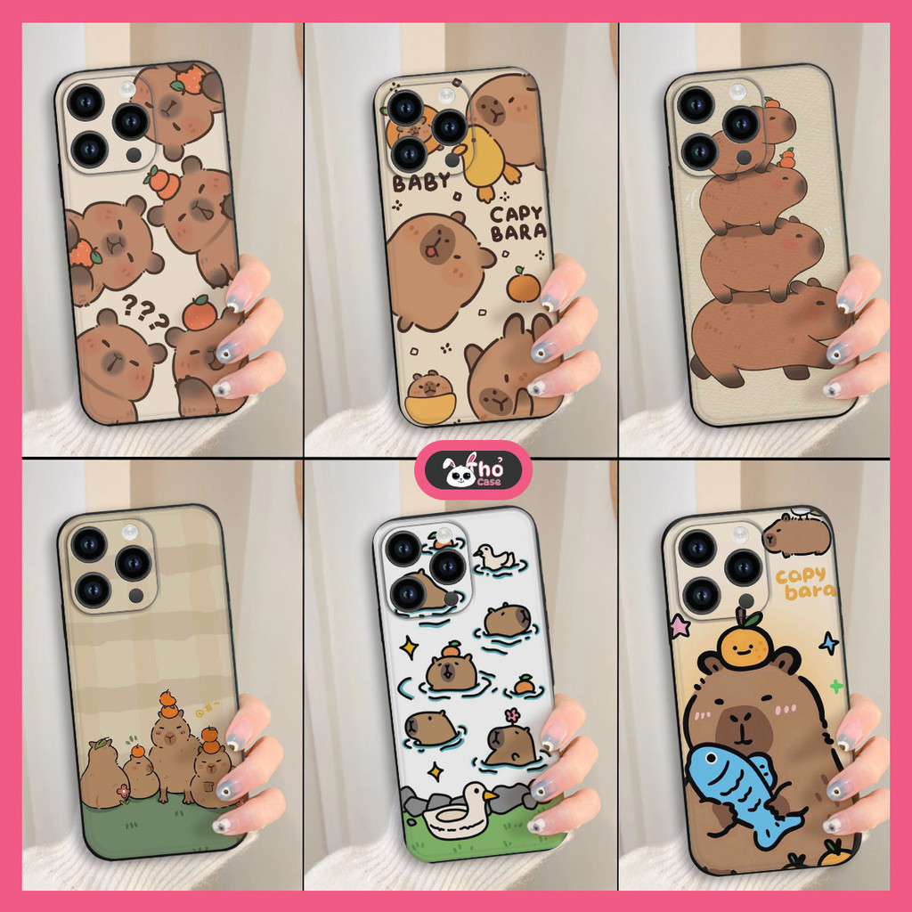 เคส IP IP 15 Pro 15Pro 15Plus Plus Max Promax รูปทรงคาปิบาระน่ารัก