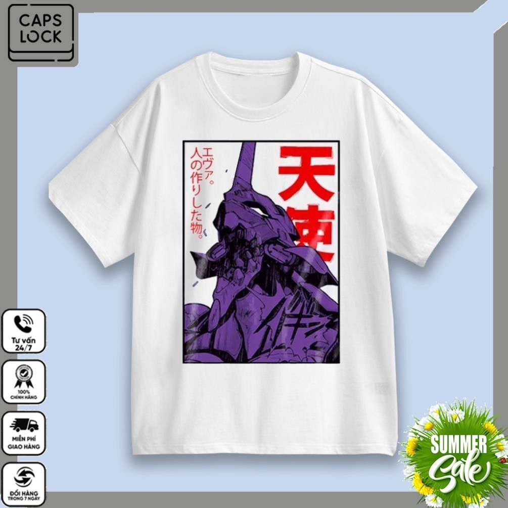 คอลเลกชันเสื้อยืด Neon Genesis Evangelion แขนสั้น