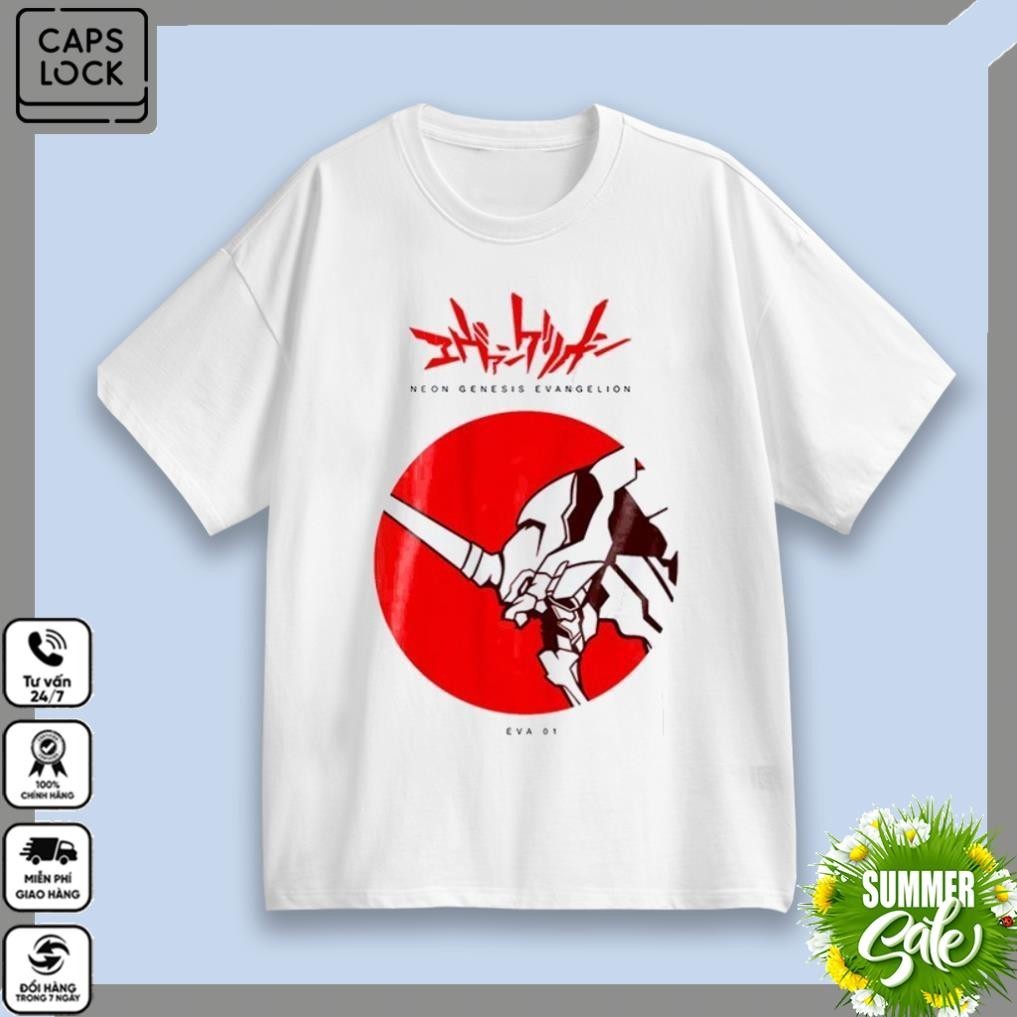 เสื้อยืดแขนสั้น Neon Genesis Evangelion