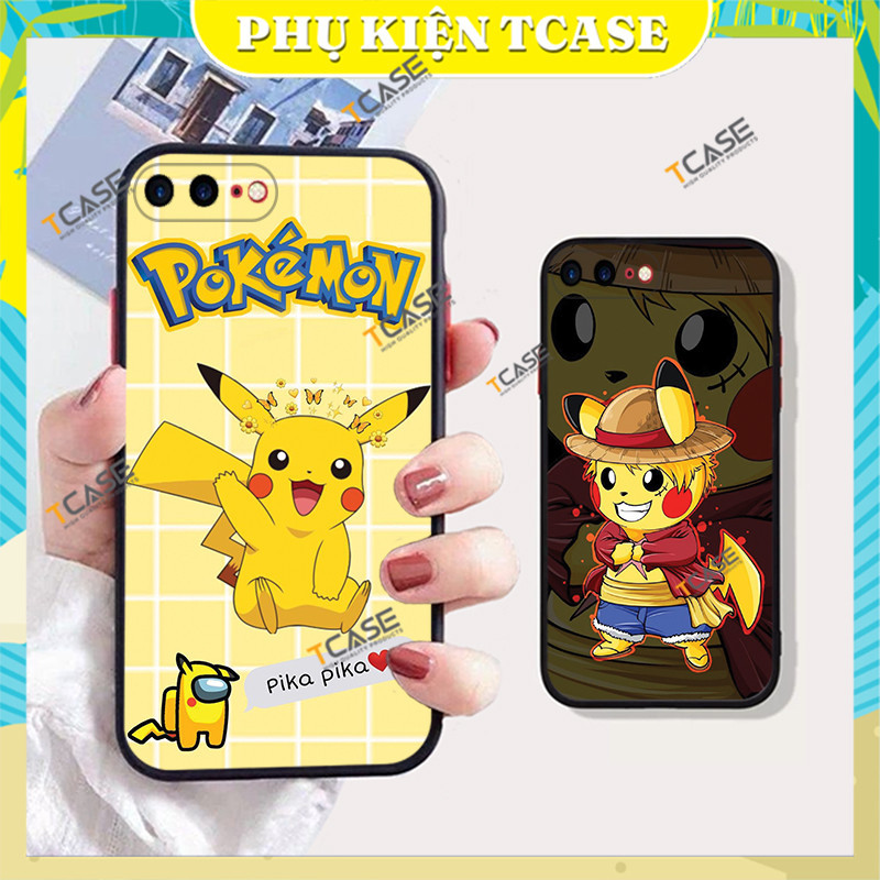 เคสสําหรับ Iphone 7Plus, Ip 8Plus, Iphone6 Plus, 6s Plus, Ip 7, Ip 8, IP SE พร้อมพิมพ์ Pikachuu - อุ