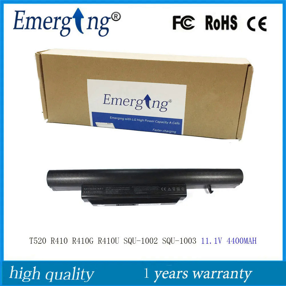 11.1V 4400Mah แบตเตอรี่แล็ปท็อปใหม่สำหรับ Haier R410 CQB912 R410G R410U SQU-1002 T520 A560P K580P