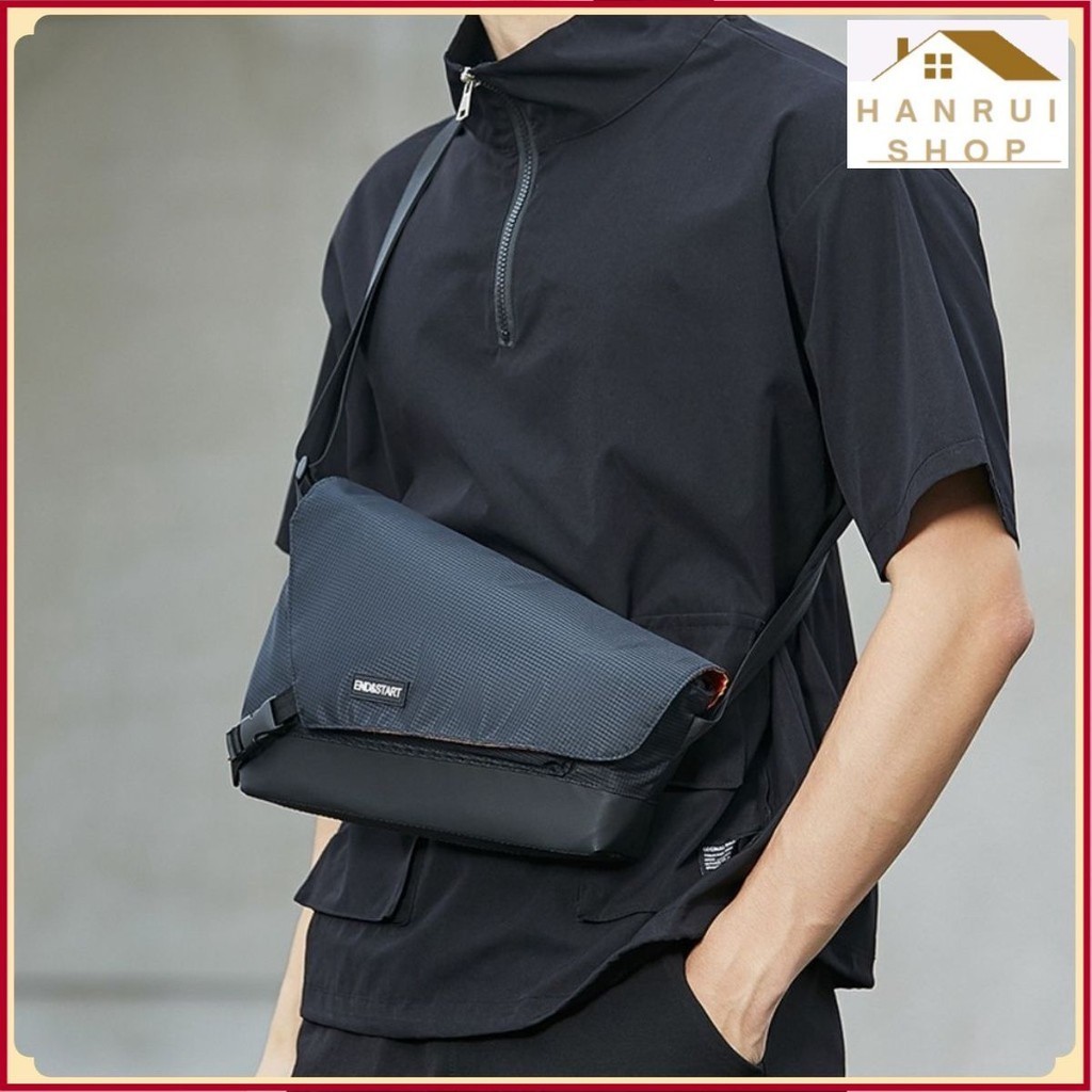 GenZ Mens Crossbody Bag Fashion END&START Cool ️Hanrui Shop ️
