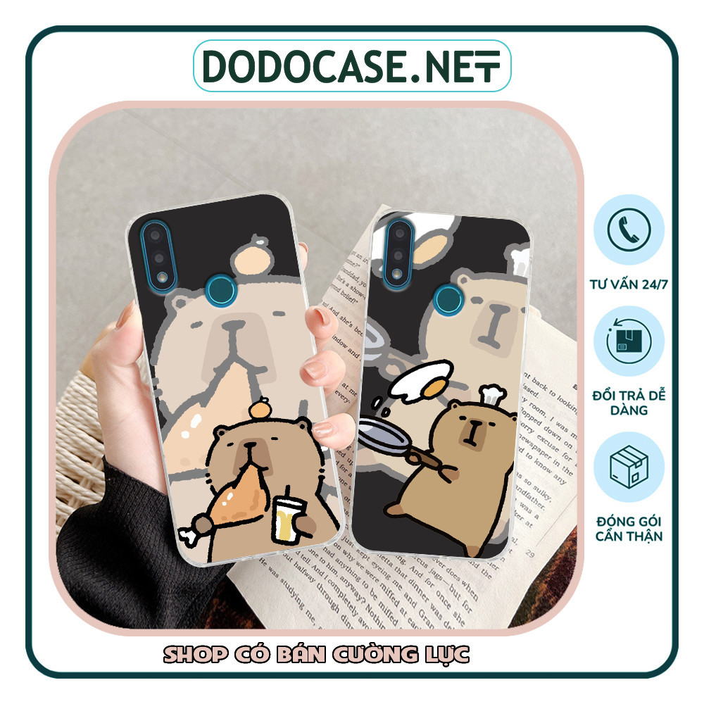 เคส Vsmart Joy 2 Plus / Joy2+ พิมพ์ลาย capy bara น่ารัก