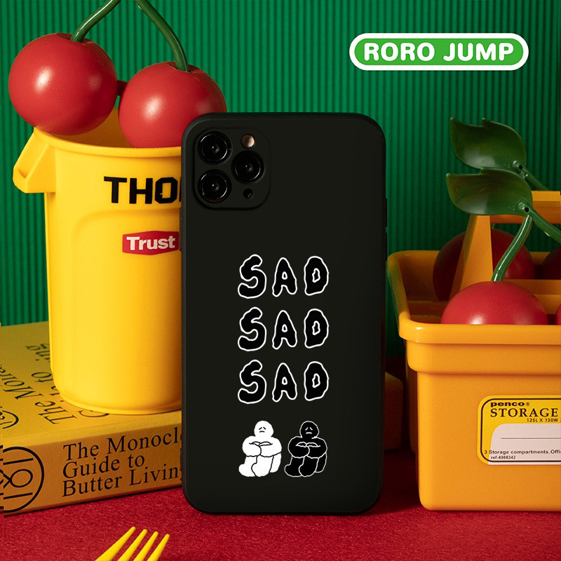 Saddd น่ารัก 11promax เคสโทรศัพท์สําหรับ iphone 13 11promax 13promax 11 12 15prm 15promax 14promax 7