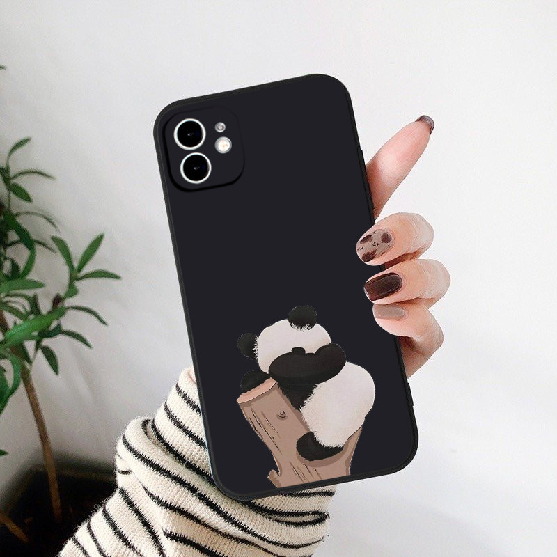 เคส iPhone แพนด้าน่ารัก 12 สําหรับ iPhone 12 xsmax 15promax x 14promax 14 13 13promax 7 plus 15prm 1