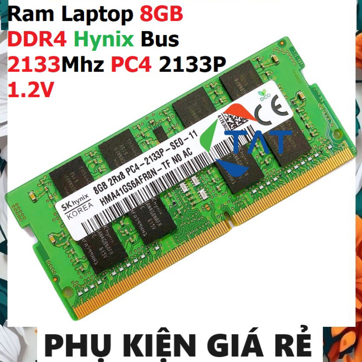 แล็ปท็อป COMPONENTS Ram DDR4 Hynix 8GB Bus 2133MHz PC4-2133P 1.2V ของแท้สําหรับแล็ปท็อปทุกยี่ห้อ