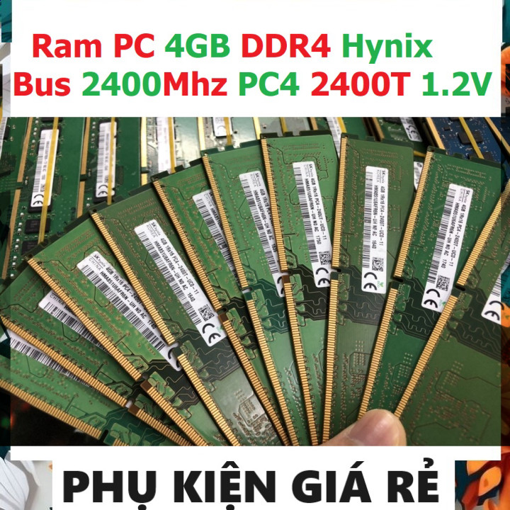 แล็ปท็อปคอมพิวเตอร์ PC Ram 4GB Hynix DDR4 2400Mhz PC4 2400T 1.2V สําหรับคอมพิวเตอร์เดสก์ท็อป - มกราค