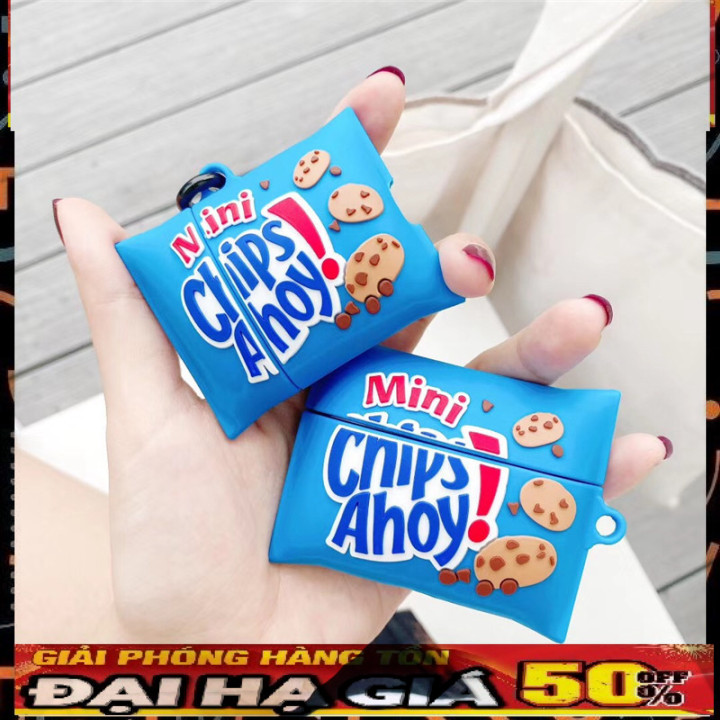 CHEAP ACCESSORIES [ ᴄᴀɪʀᴏᴅ ] Airpod Case Airpods Cover (MINI CHIPS AHOY CANDY) สําหรับ AirPods 1 2 P