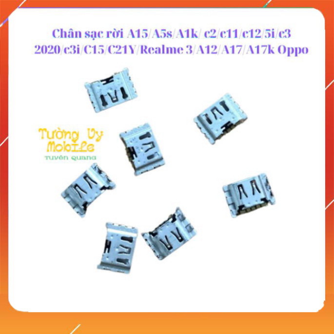 พอร์ตชาร์จแบบถอดได้สําหรับOppo A15/A5s/A1k/ c2/c11/c12/5i/c3/c3i/C15/C21Y/Realme 3/A12/A17/A17k