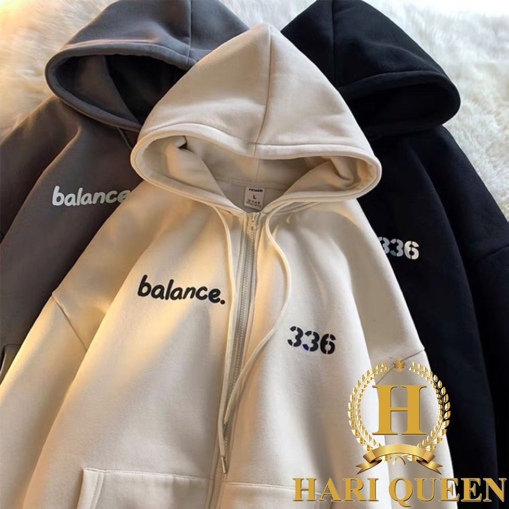 เสื้อแจ็คเก็ตผ้าฟลีซ Blance 336 HARIQUEEN