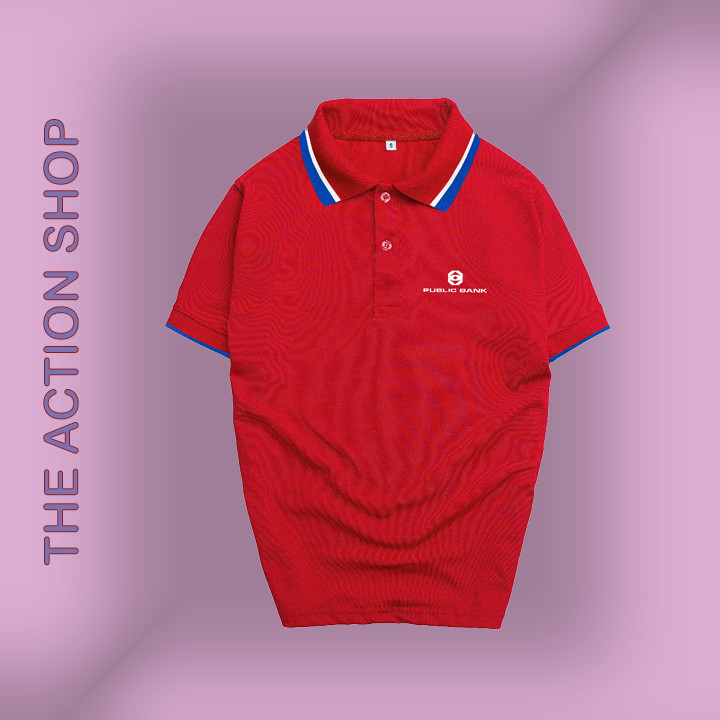 Public Bank Unisex ชุดผ้าโพลีไทย