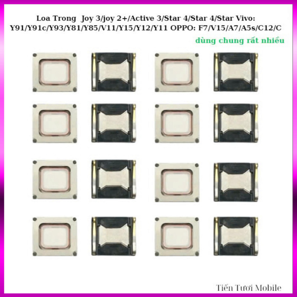 ลําโพงภายใน Joy 3/joy 2+/Active 3/Star 4/Star 4/Y91/Y91c/Y85/V11/Y15/Y12/Y11, F7/V15/A7/A5s/C12/C