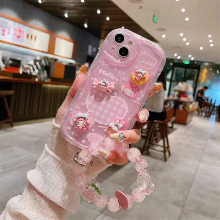 [iphone 7plus-x-xmax-11promax-12promax-13promax-14promax-15promax] เคสหวานพร้อมสาย