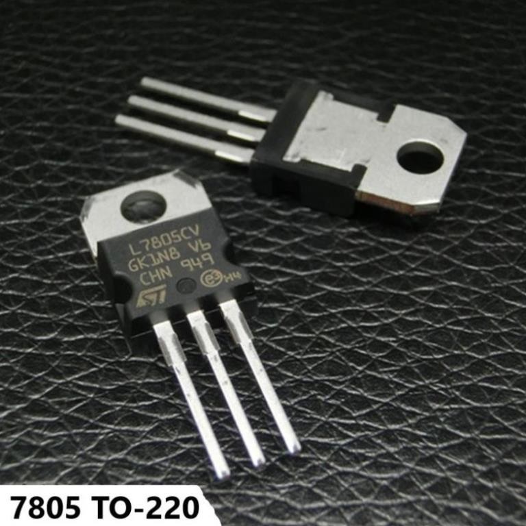 5 ชิ้น - 5V เครื่องปรับแรงดันไฟฟ้า IC 7805 L7805 L7805CV LM7805 7805CV 1.5A TO-220 Pins