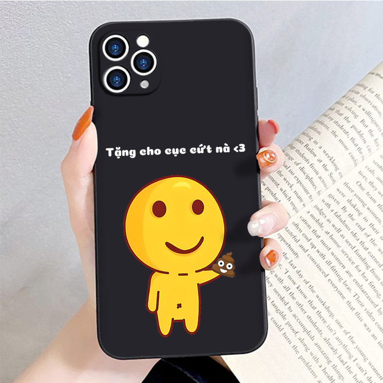 ตลก Meme ขอบสี่เหลี่ยม iphone สําหรับ iphone 6 8 7 plus x xr xsmax 11 12 13 14 15promax - e6914