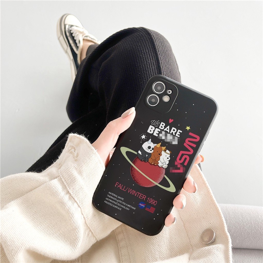 เคสไอโฟนขอบสี่เหลี่ยม Planet iphone 6 6plus 6s 6splus 7 7plus 8 8plus x xr xs 11 12 pro max - e29