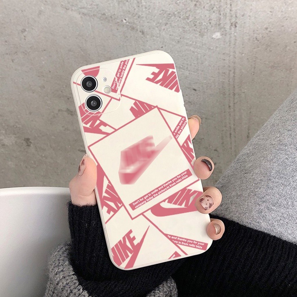 N.ik เคส iPhone ขอบสี่เหลี่ยม iphone 6plus 6s 6splus 7 7plus 8 8plus x xr xs 11 12 pro max - e20