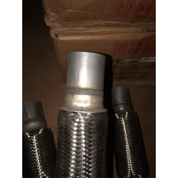 ท่อไอเสียเชื่อม 50*300 ท่อไอเสียอ่อน HD3T5-KIA1T4-HM6T อะไหล่รถไถรถยนต์ เครื่องยนต์ เลื่อยยนต์ทรงพลั