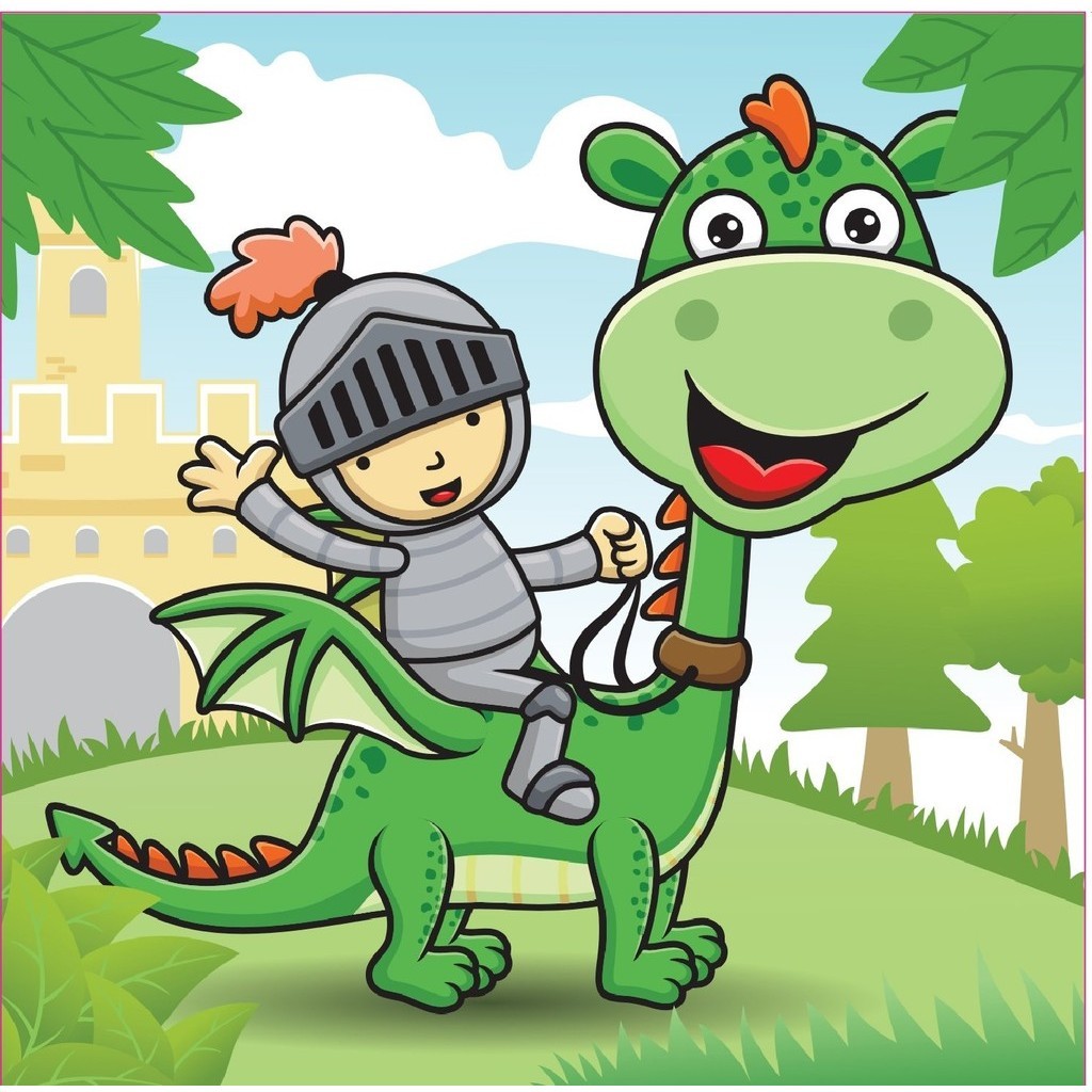 กรอบรูประบายสี CanVas 25x25ซม. - COLORMATE