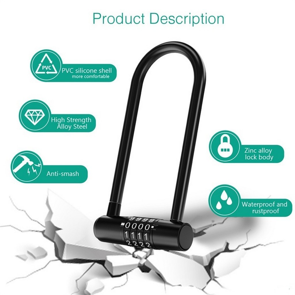 สะดวก Long Frame 4-Digit Lock 19X7Cm