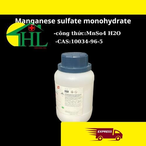 เคมี: แมงกานีสซัลเฟต Monohydrate MnSO4H2o 500g จีน