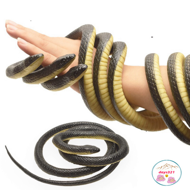 [120CM] FAKE RUBBER SNAKE LIKE THE REALITY