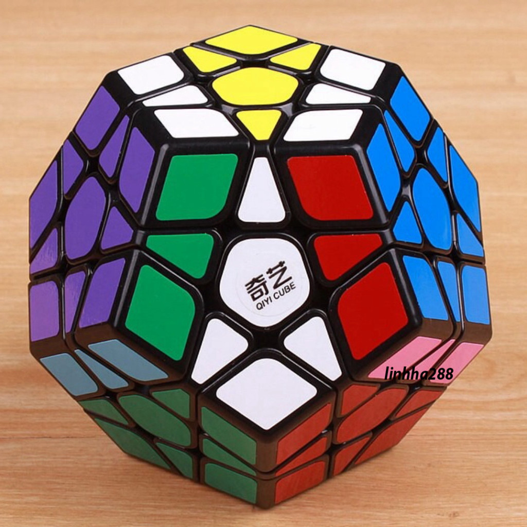 [12 ด้านข้าง 3] Rubik Variant Megaminx Qiyi Rubik 12 ด้าน Megaminx Rubiks Cube