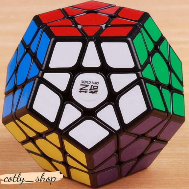 Rubik Variant Megaminx Qiyi Rubik 12 ด้าน Cube0