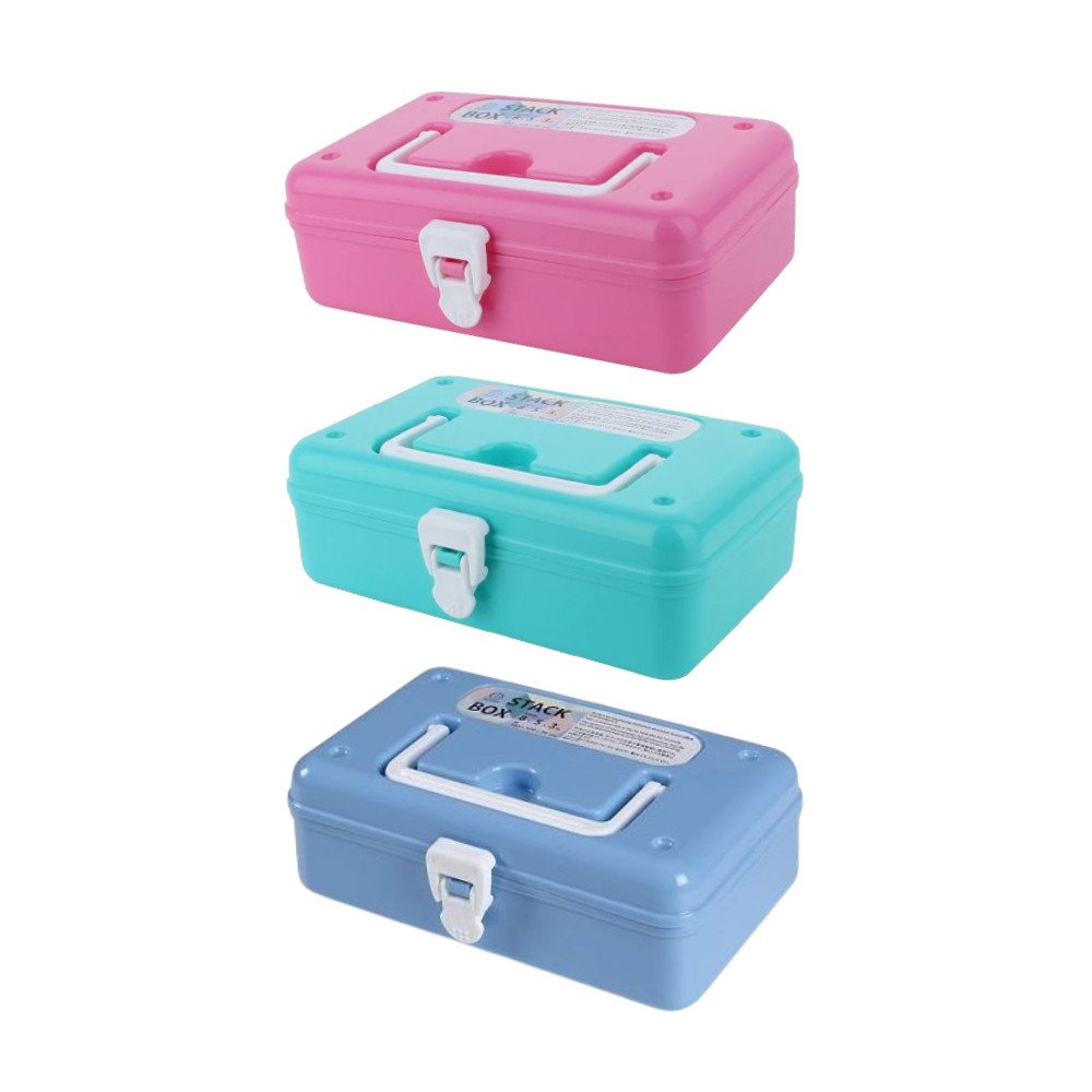 อุปกรณ์ยาและการแพทย์ขนาดเล็ก Stack Box หลากสี ผลิตในประเทศญี่ปุ่น