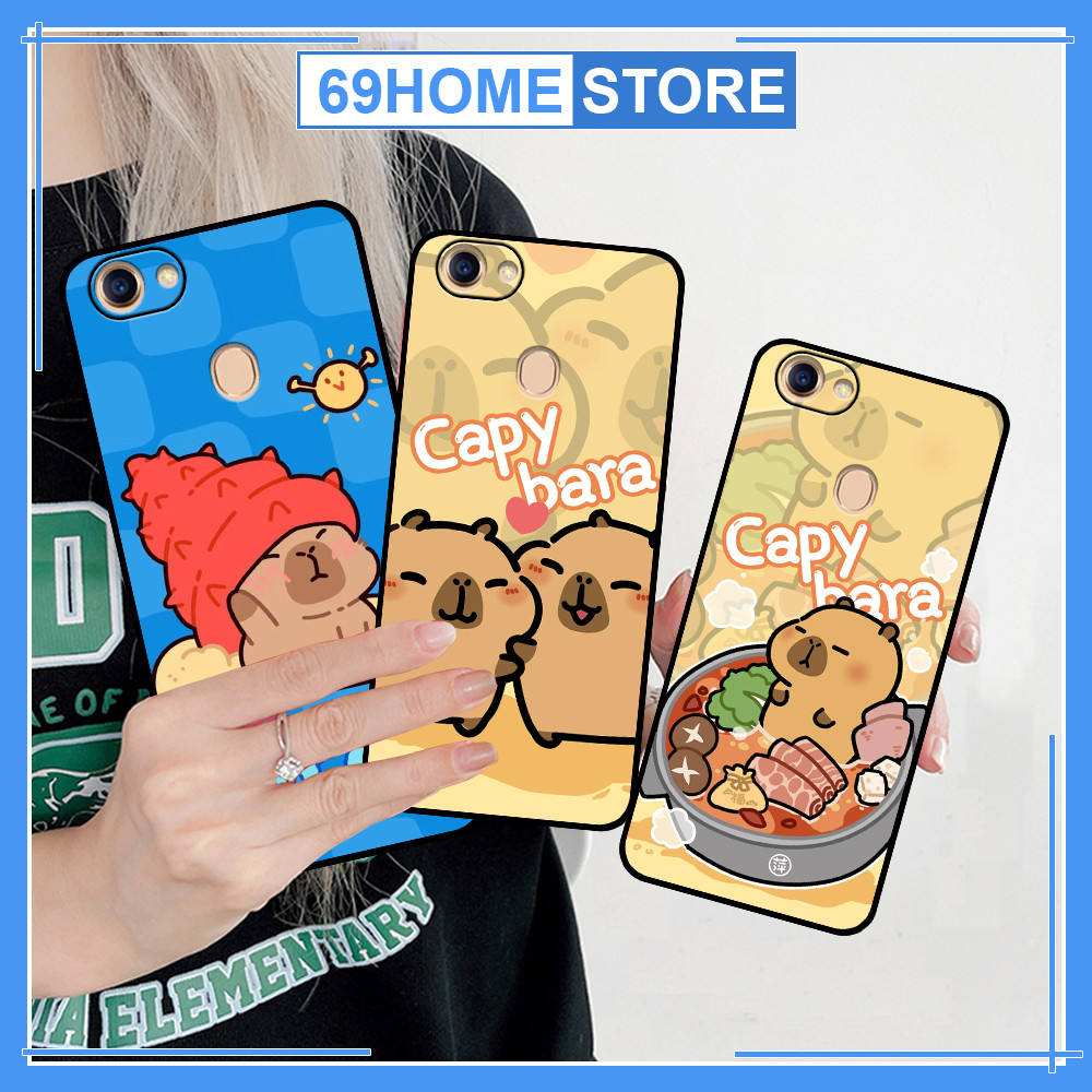 เคส Oppo F5 / F5 Youth / F7 / F7 Youth พิมพ์ลาย Capy bara น่ารัก