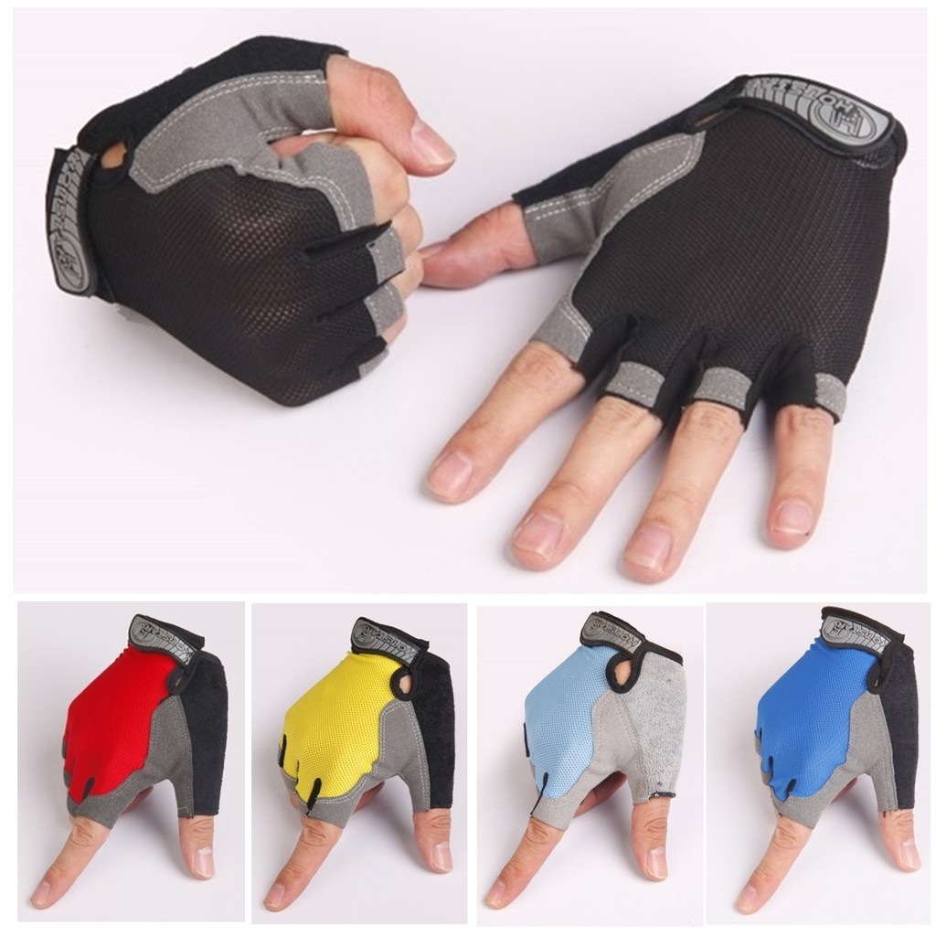 ถุงมือไร้นิ้ว Huwai*