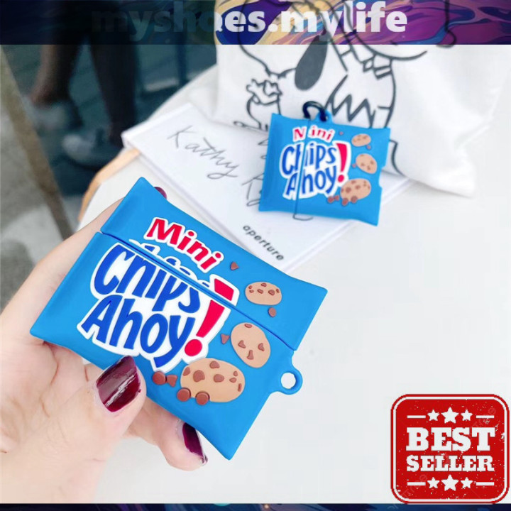MY SHOES MY LIFE . [เคส AIRPOD] Airpod Case Airpods Cover (MINI CHIPS AHOY CANDY) สําหรับกล่องชาร์จห