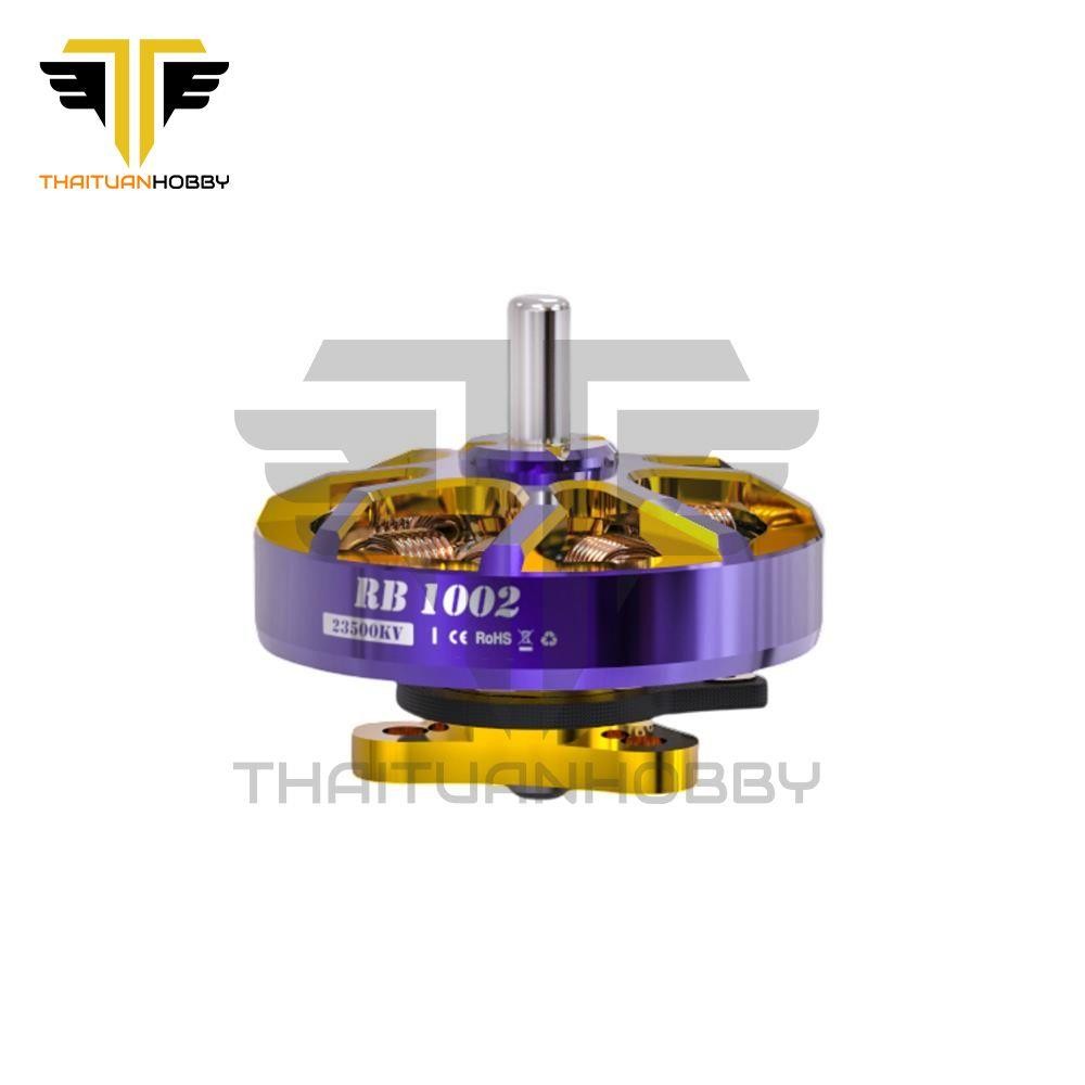 Flywoo ROBO 1002 เครื่องยนต์ 19800kv / 23500kv - สีทอง/ม่วง