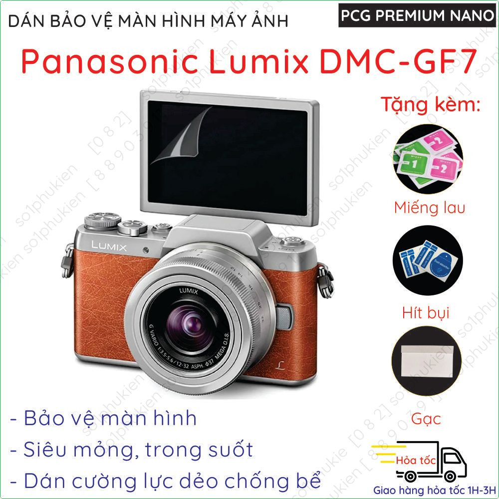 [2 ชิ้น]ตัวป้องกันหน้าจอสําหรับ Panasonic Lumix DMC GF6 GF7 GX7/ DMC LX5/DMC FZ30 GF9/GF1 GF8/ tz55/