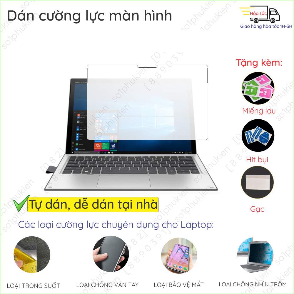 วาง HP Elitebook x2 1013 G3 / Elite x2 1012 G2 / Elite Folio 1020 G1 / Elite x2 G4 หน้าจอนาโนยืดหยุ่