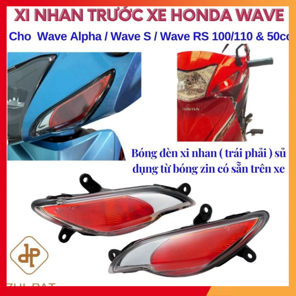 ZHIPAT ไฟเลี้ยวหน้าติด Wave Alpha / Wave S / Wave RS / Wave 50cc 100cc 110cc ของแท้