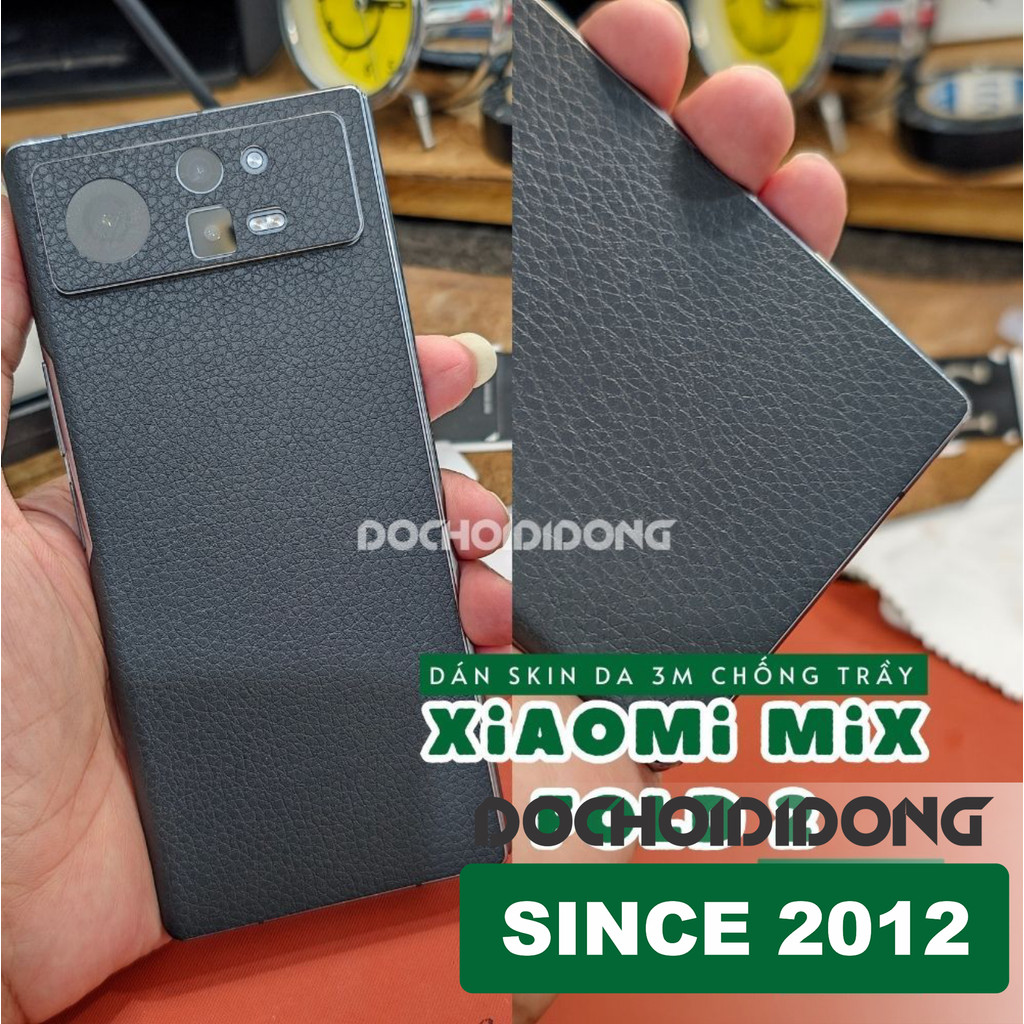 [หลายรุ่น] xiao-mi Mix Fold 2 Premium 3M Leather Pattern Phone Color Changing PPF Skin Sticker