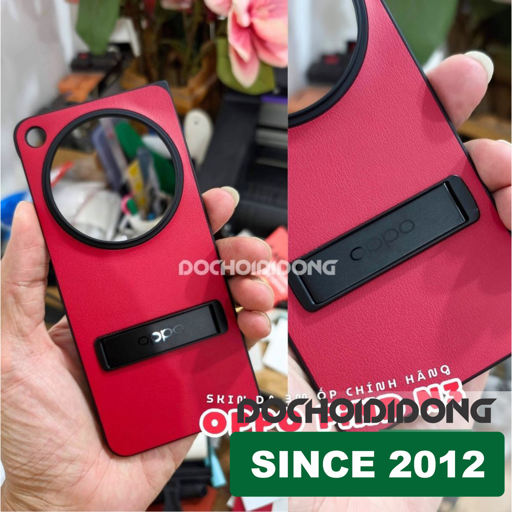 [หลายรุ่น] สติ๊กเกอร์ผิว PPF เปลี่ยนสีของแท้ Oppo Find N3 Premium Case 3M รุ่นรูปแบบหนัง