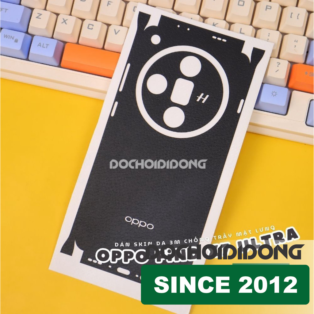 [หลายรุ่น] Oppo Find X7 Ultra Premium 3M Leather Pattern Changing PPF Skin Sticker