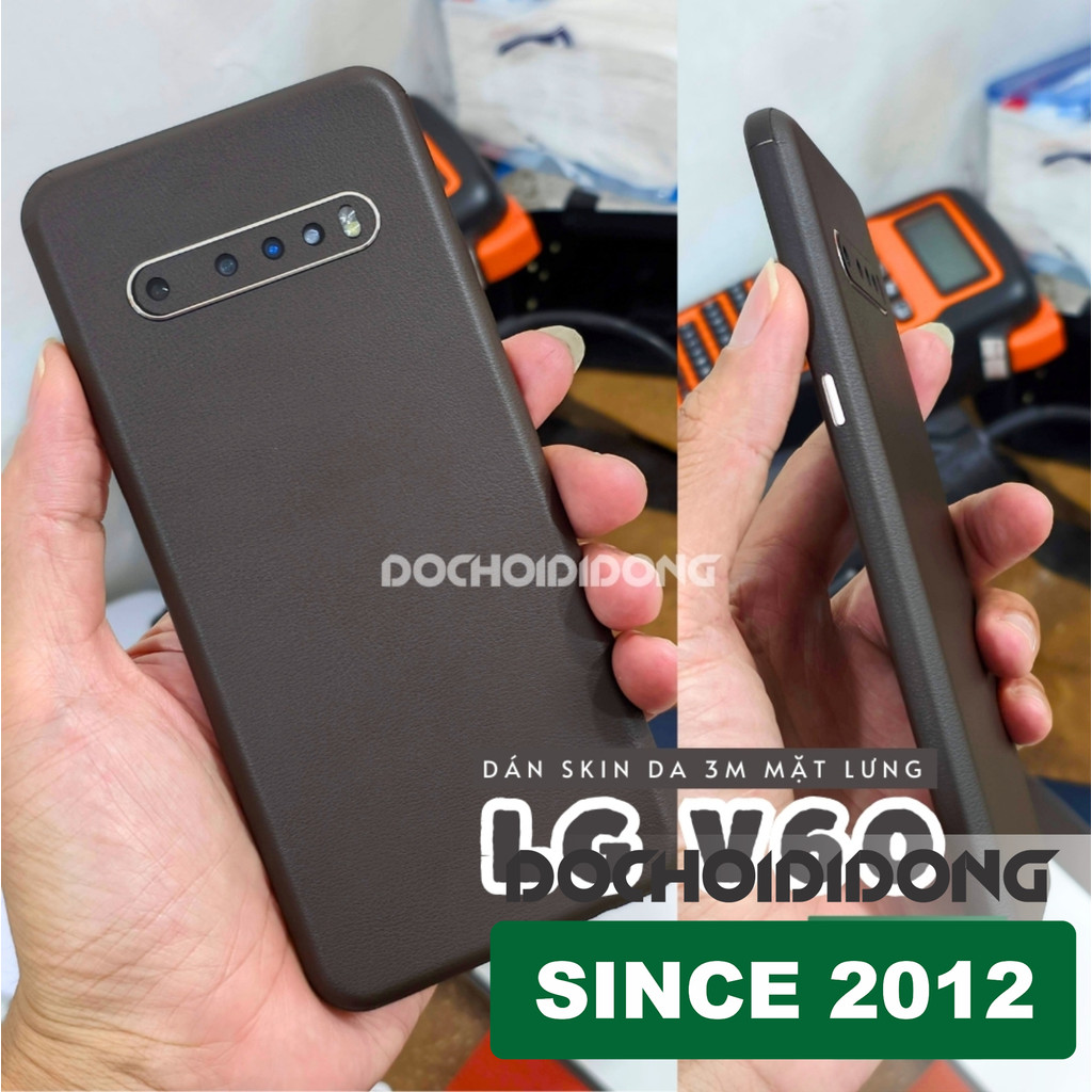 [หลายรุ่น] LG V60 โทรศัพท์เปลี่ยนสี PPF สติกเกอร์ผิวพรีเมี่ยม 3M รุ่นรูปแบบหนัง